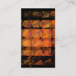 Wall Abstrakt Art Business Card Visitenkarte