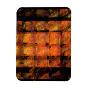 Wall Abstrakt Art Premium Magnet