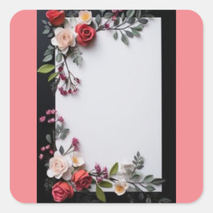 Wall Accents & Treatments > Wall Decals & Aufklebe Quadratischer Aufkleber
