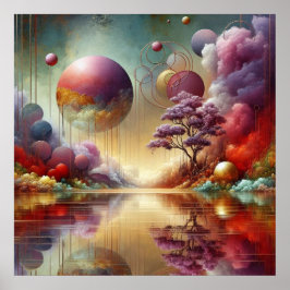 Wall Art, Abstrakt, modern, Poster