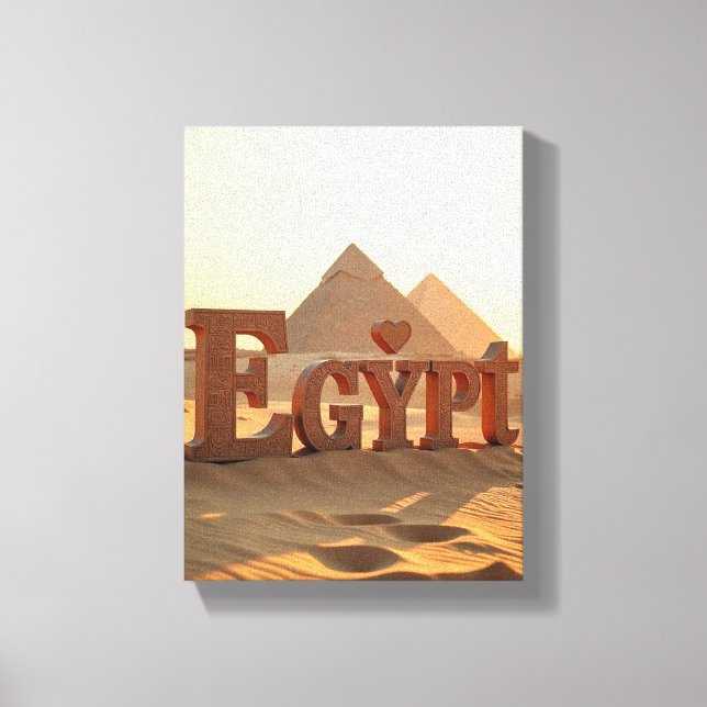 Wall Art & Décor Ägypten Leinwanddruck (Vorderseite)