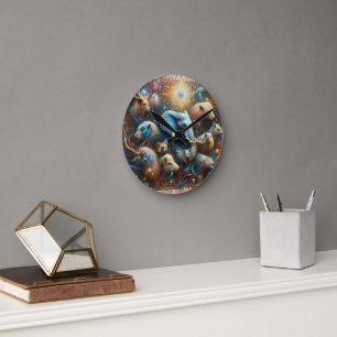 Wall Art & Décor Runde Wanduhr