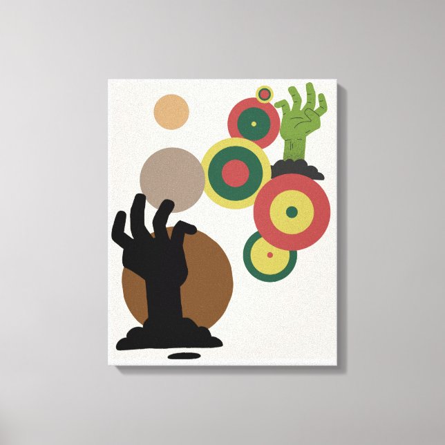 Wall Art Design Leinwanddruck (Vorderseite)