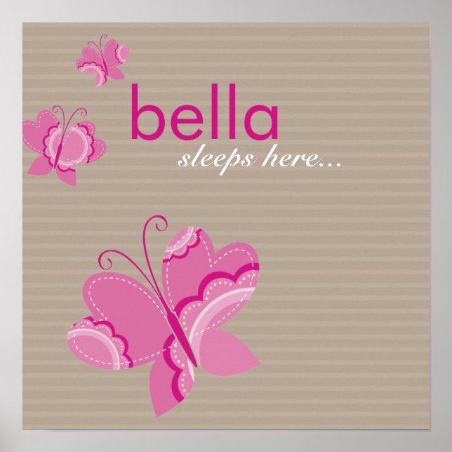 WALL ART: Flutterby-Schmetterling 5 Poster (Vorne)