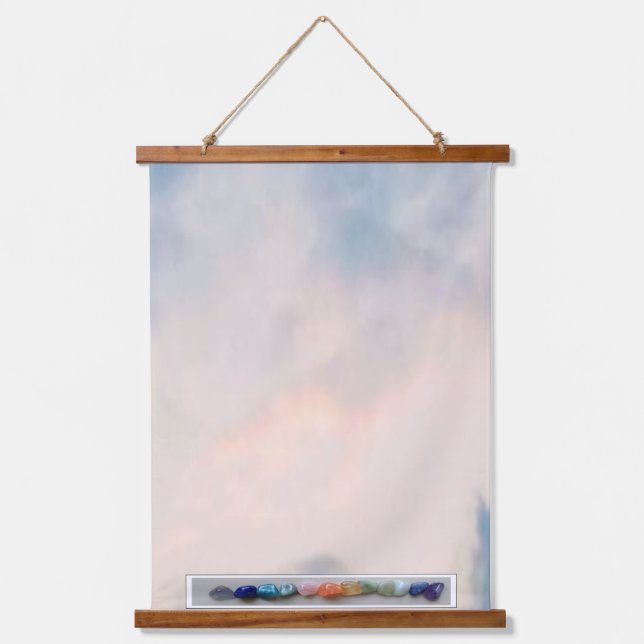 Wall Art hieß die Morgendämmerung Wandteppich Mit Holzrahmen (Vorderseite)