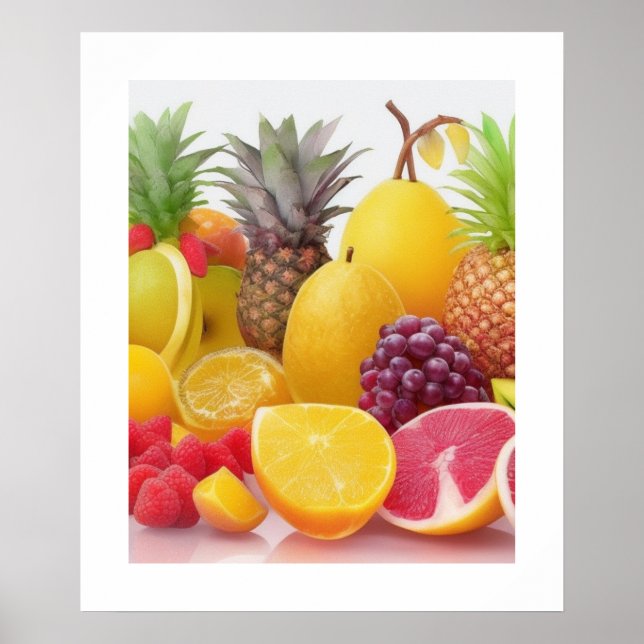 Wall Art Obstposter Poster (Vorne)