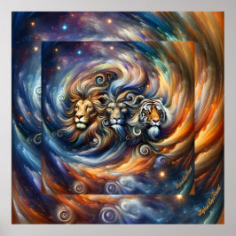 Wall art StyledByTrreal Collection Holzkunst Poster