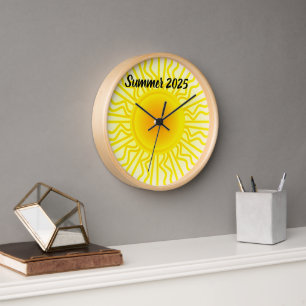 Wall Art Uhren Sommer 2025