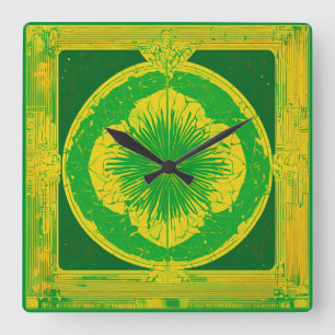 Wall Art und Uhr