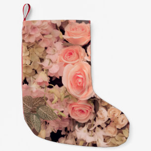 Wall-Blume retro-Struktur - Vintage Effektfilter Kleiner Weihnachtsstrumpf