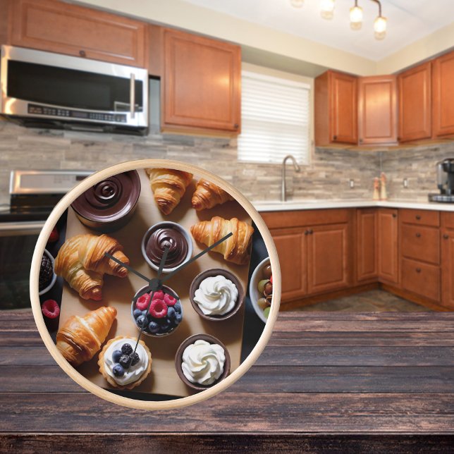 Wall Clock, 27,3 cm quadratisch Uhr (Von Creator hochgeladen)