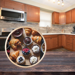 Wall Clock, 27,3 cm quadratisch Uhr