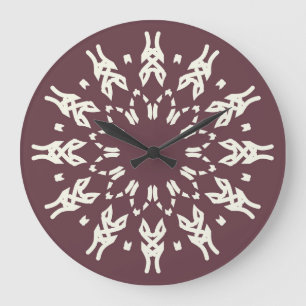 Wall Clock, Ein elegantes, vielfarbiges klassische Große Wanduhr