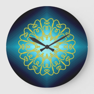 Wall Clock, Ein elegantes, vielfarbiges klassische Große Wanduhr
