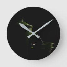 Wall Clock Green Fiesta