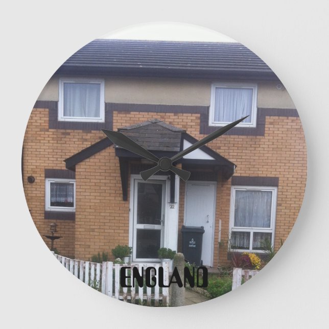 Wall Clock Große Wanduhr (Vorderseite)