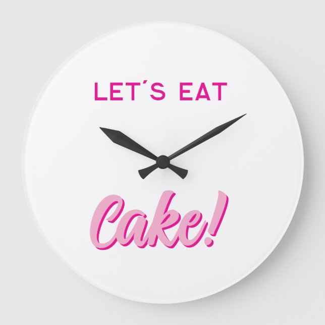 Wall Clock Große Wanduhr (Vorderseite)