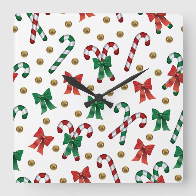 Wall Clock Quadratische Wanduhr (Vorderseite)