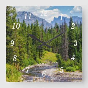 Wall Clock Quadratische Wanduhr