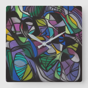 Wall Clock Quadratische Wanduhr