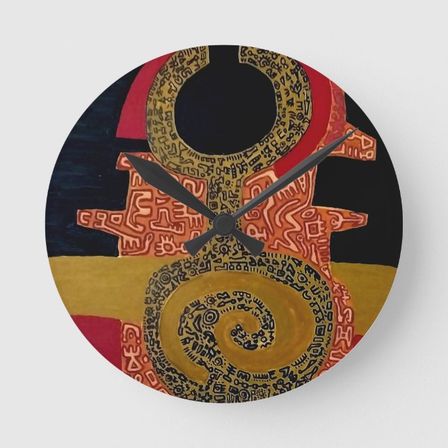 Wall Clock Runde Wanduhr (Vorderseite)