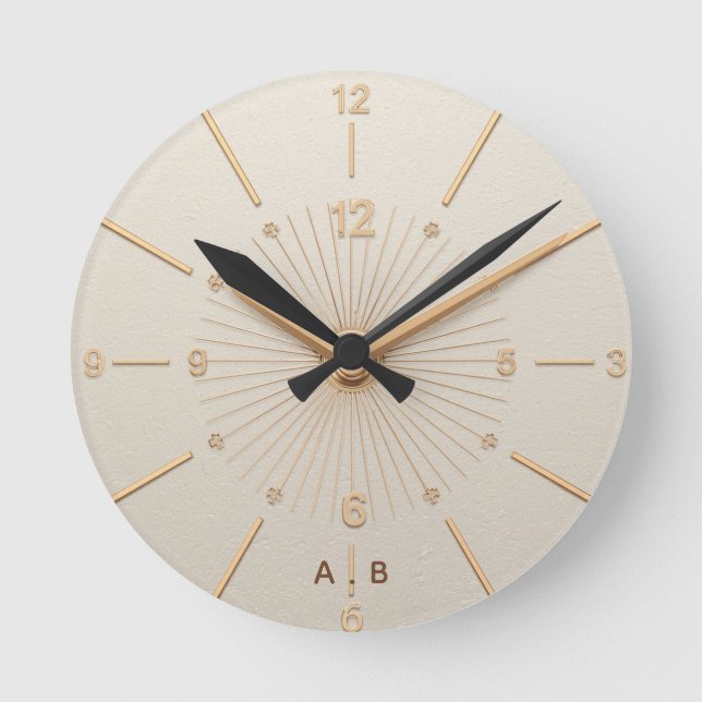 Wall Clock Runde Wanduhr (Vorderseite)