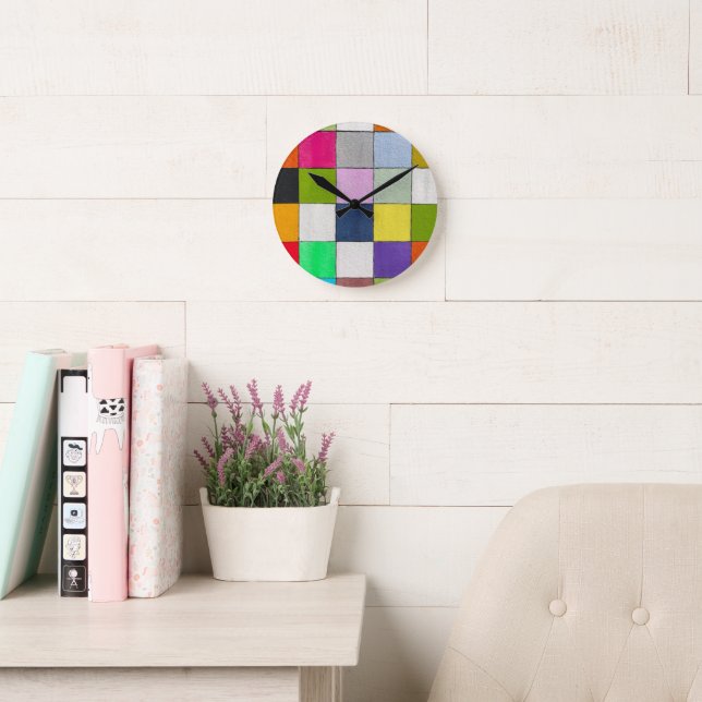 Wall Clock Runde Wanduhr (Lesesaal)