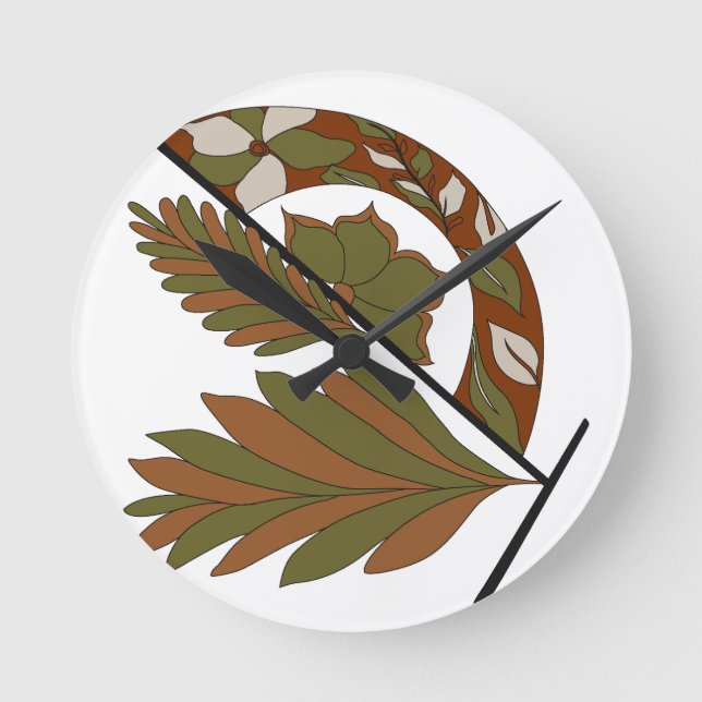 Wall Clock Runde Wanduhr (Vorderseite)