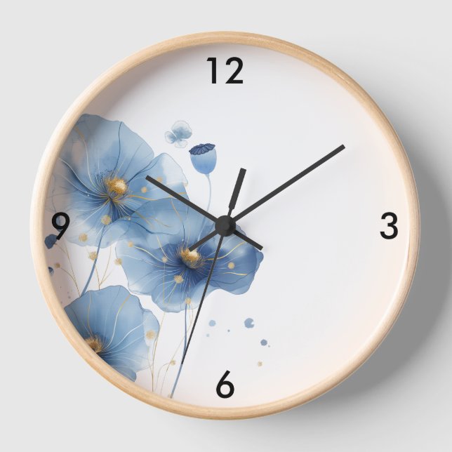 Wall Clock Square Uhr (Vorderseite)