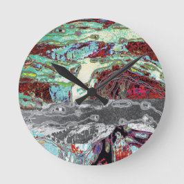 Wall Clock – Strata Pulse Runde Wanduhr