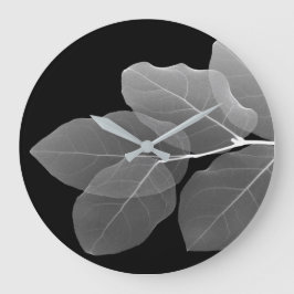 Wall Clocks - XRay-Blätter Große Wanduhr
