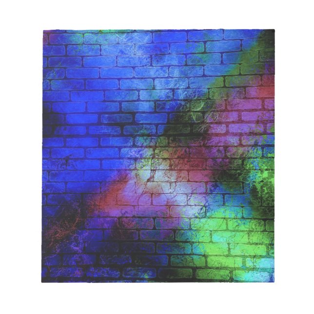 Wall Graffiti Notizblock (Vorderseite)