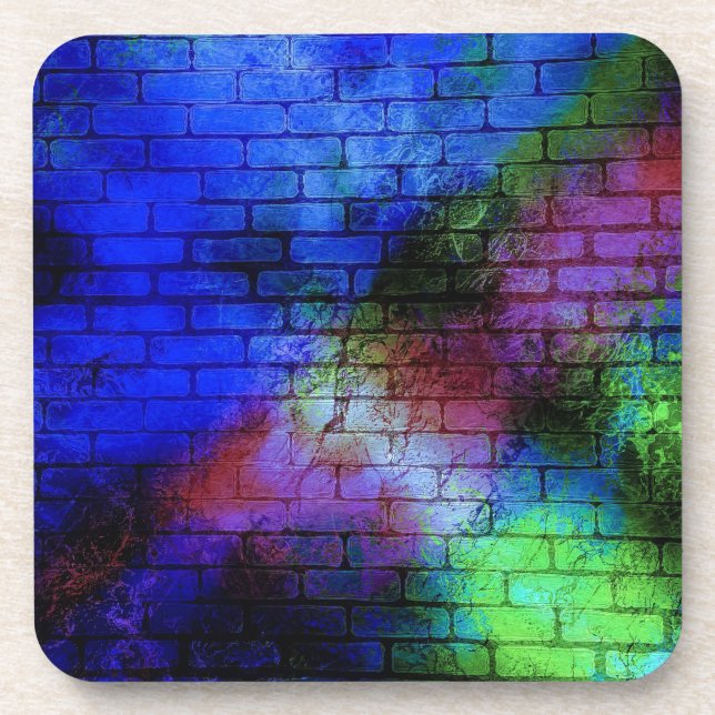 Wall Graffiti Untersetzer (Vorderseite)