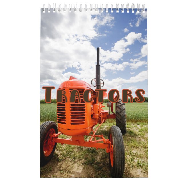 Wall-Kalender für die Sammlung von Traktoren Kalender (Titelbild)