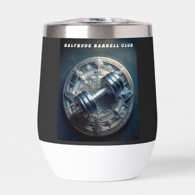 Wall-Logo aus Halfhydes Barbell Club (Vorderseite)