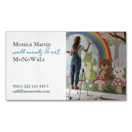 Wall Mural Painter  Magnetische Visitenkarte