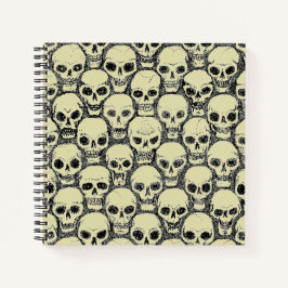 Wall o’ Skulls Notizbuch