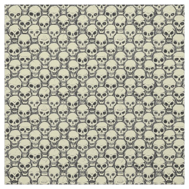Wall o’ Skulls Stoff (Muster)