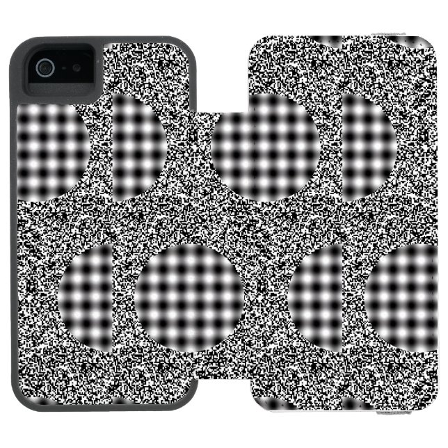 Wall Plower II Incipio iPhone Geldbeutel-Hülle (Folio Geöffnet)