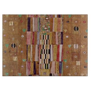 Wall, Stoclet Frieze von Gustav Klimt Schneidebrett