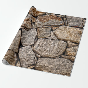Wall Stones Masonry Rocks Geschenkpapier