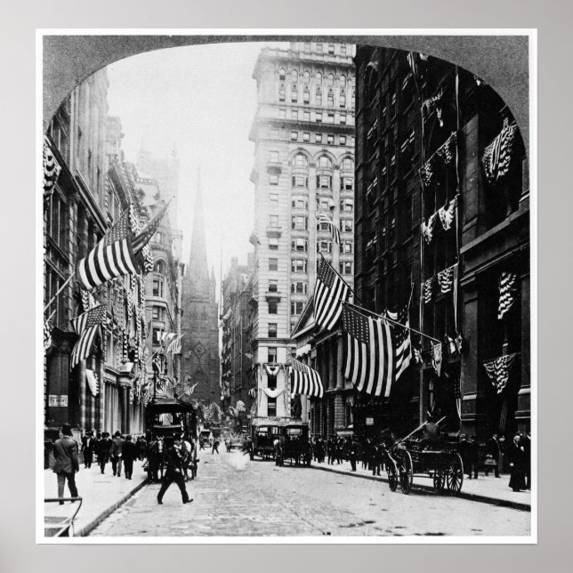 Wall Street 1900 Poster (Vorne)