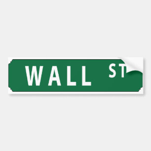 Wall Street Autoaufkleber
