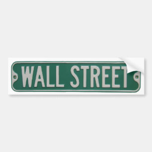 Wall Street Autoaufkleber
