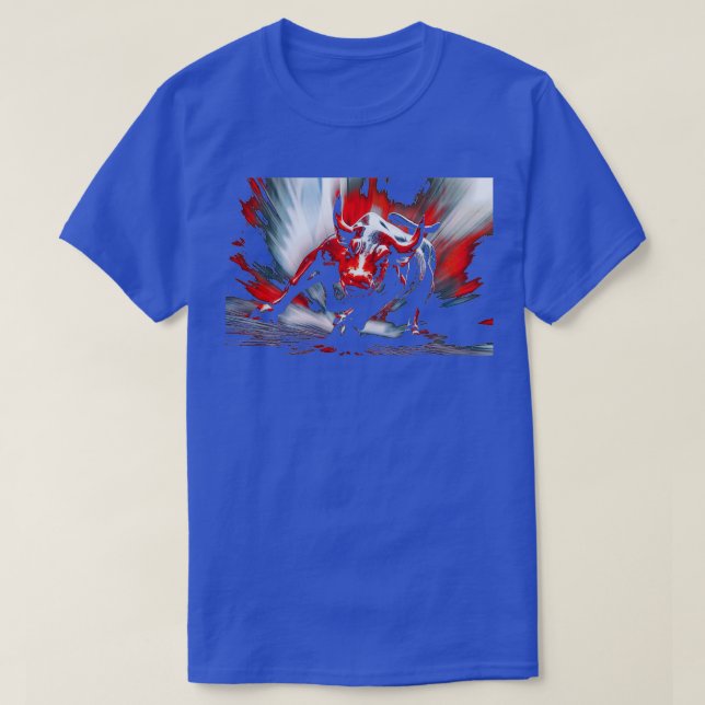 Wall Street Bull 1 T-Shirt (Design vorne)
