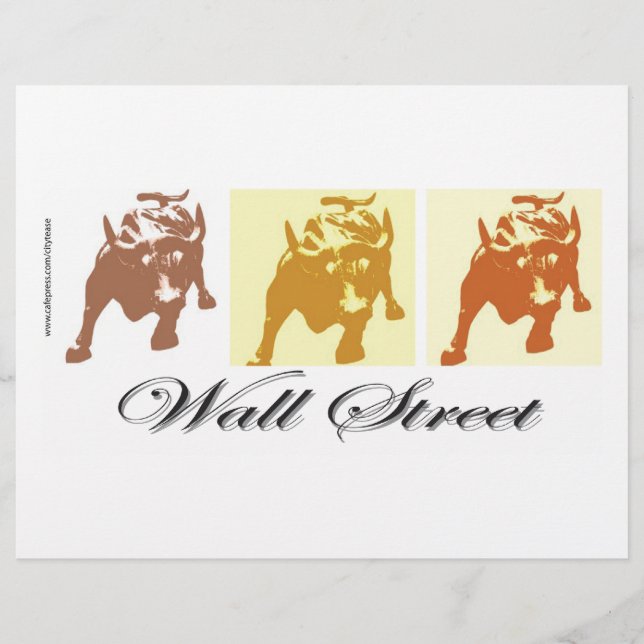 Wall Street Bull Market Flyer (Vorne)