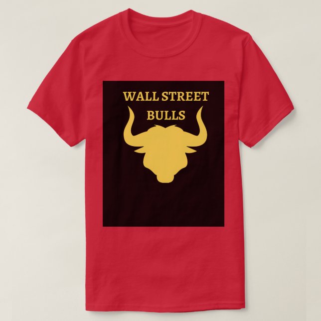 Wall Street Bulls T-Shirt (Design vorne)