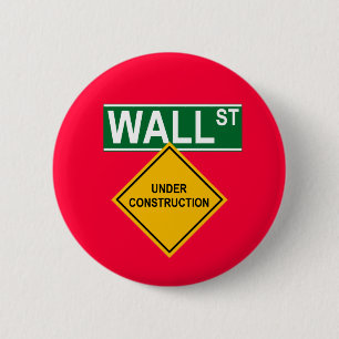 Wall Street im Bau Button