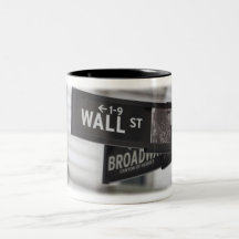 Wall Street-Kaffeetasse
