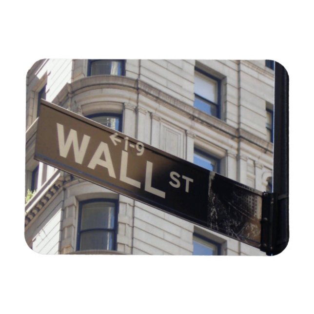 Wall Street New York Magnet (Horizontal)